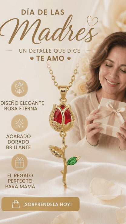 COLLAR ROSA ETERNA